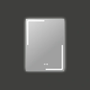 Mosmile Rectangle Illuminated LED Light  Anti-fog Bathroom Mirror